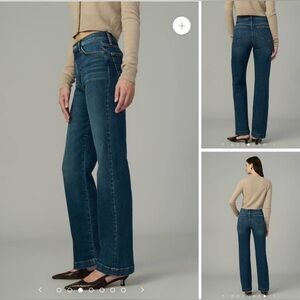 NWT. Joe’s Wide Leg Full Lenght Sweet Dreams Women's Blue Jeans